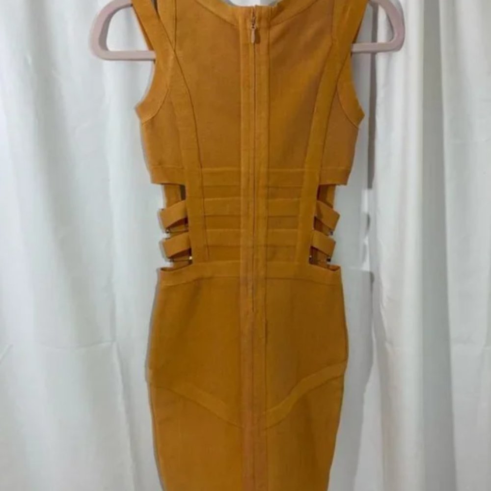 Amazing Herve Leger dress gold hardware size small - Picture 3 of 5